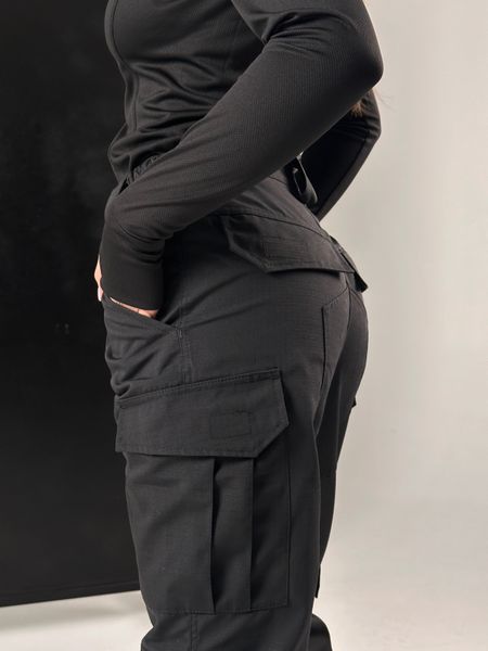 Штани тактичні жіночі в чорному кольорі - XS 50134 фото