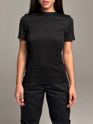 Тактична футболка в чорному кольорі - XS 109001 фото